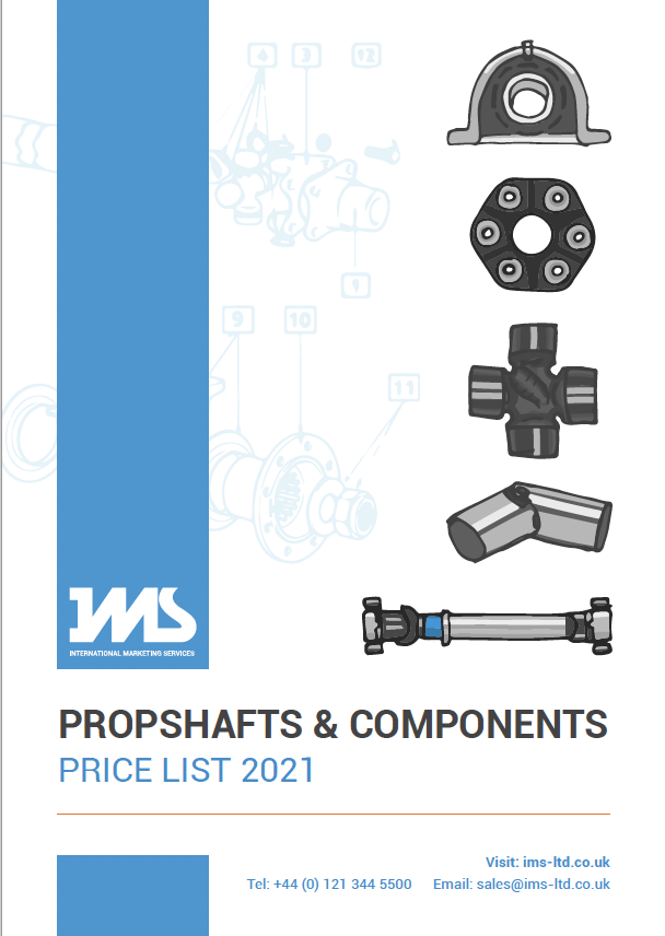 IMS Price List 2021 Cover